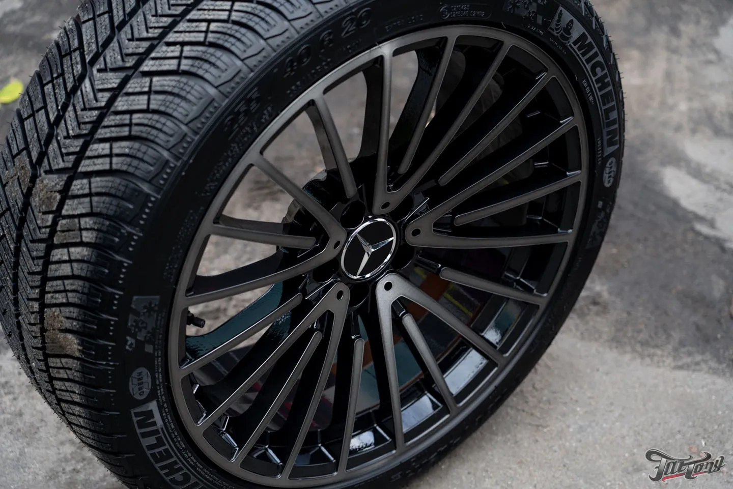 Новые кованые диски для Mercedes W223